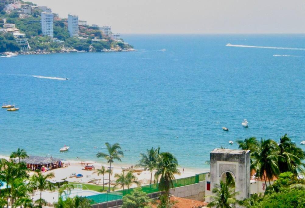Blue Coast With Pool And Ocean View 10 To 35 P Villa Acapulco Eksteriør bilde