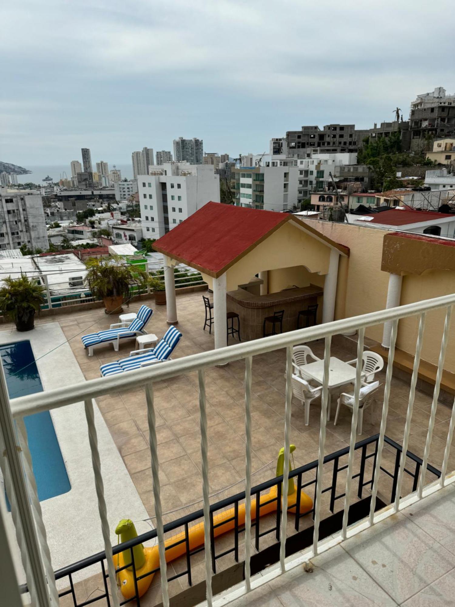 Blue Coast With Pool And Ocean View 10 To 35 P Villa Acapulco Eksteriør bilde
